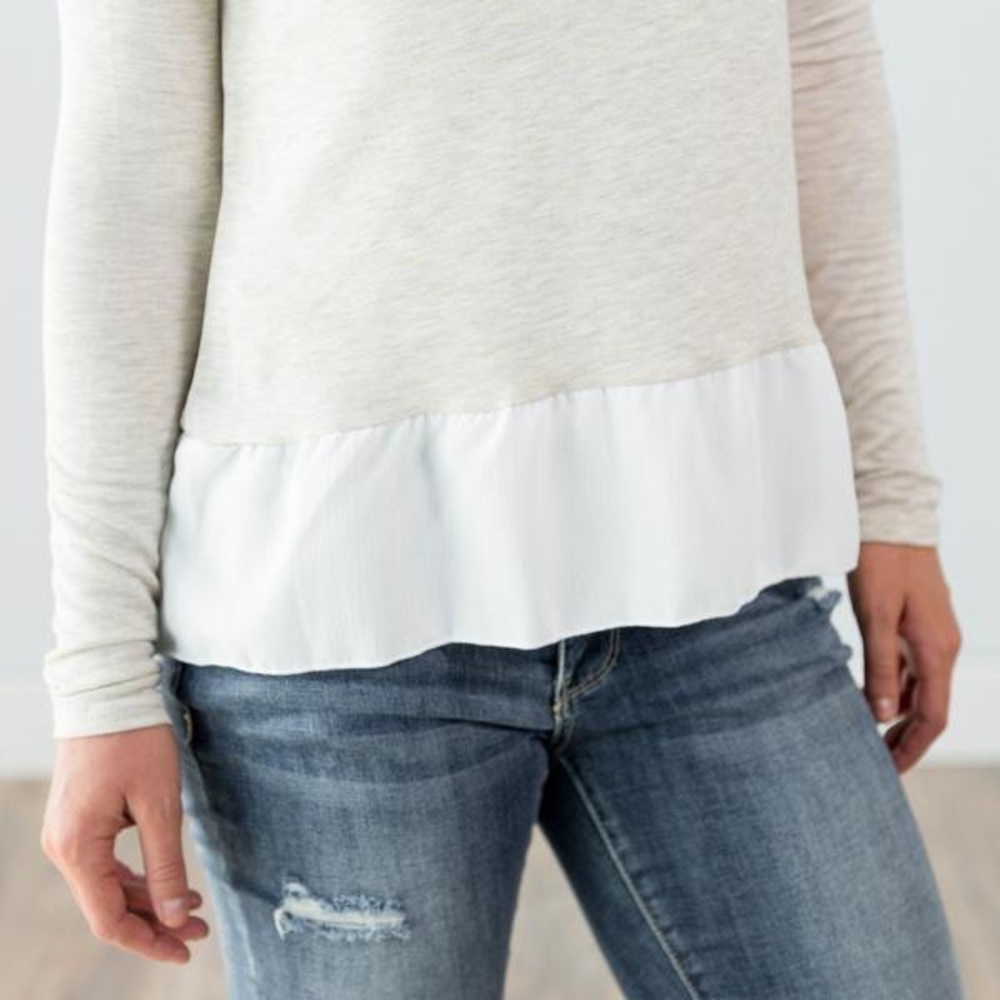 Demi Ruffle Top - Picture 4 of 4